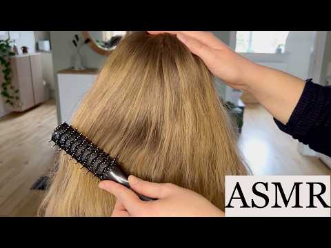 ASMR | 39 Minutes of Relaxing Hair Brushing, Scalp Massage & Back Tracing (No Talking)