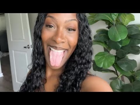 Pretty girl asmr mouth sounds 