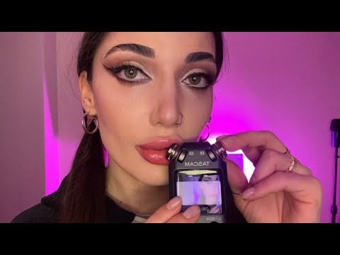 1. Crunchy Tascam Mouth Sounds ASMR 💝
