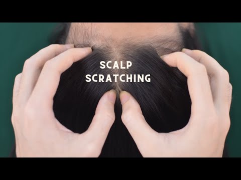 ASMR Head Scratching Aggressive, Head Massage Real Person, Relaxing Sounds For Stress Relief