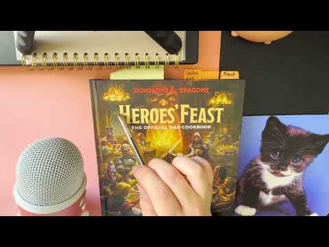 ASMR Cookbook Flip Through | Eclectic ASMR