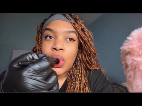 ASMR | Picasso Spit Painting 🎨 | brieasmr 