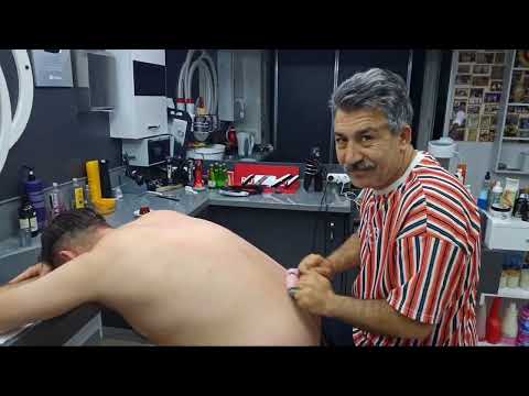 ASMR MANUAL CLIPPERS AND SCALP ,BACK AND BODY MASSAGE