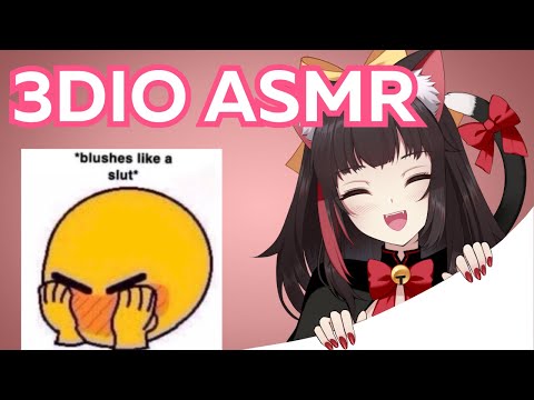 asmr stream #50 🌸 (3DIO - blushing and tingles)