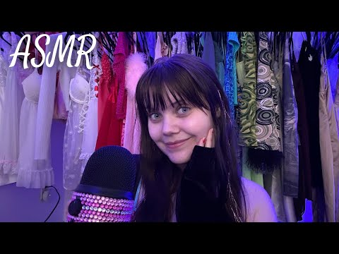 ASMR | Up Close Whisper Rambles + Tapping 💙