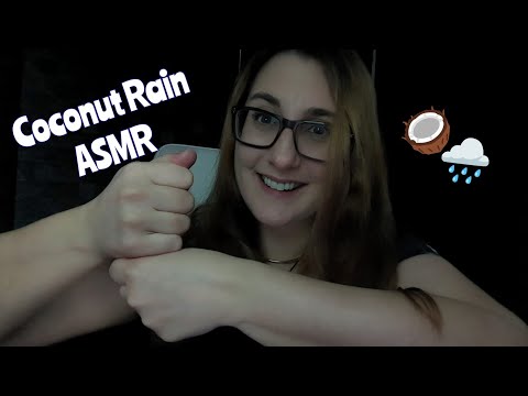 ASMR COCONUT RAIN 🥥🌧️ TRIGGER USING YOUR NAMES??? 🤩