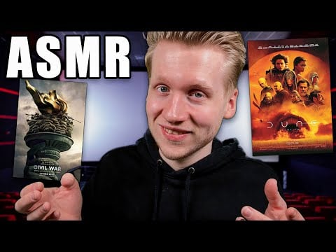 ASMR | Kino-Mitarbeiter präsentiert das Programm! (Roleplay)