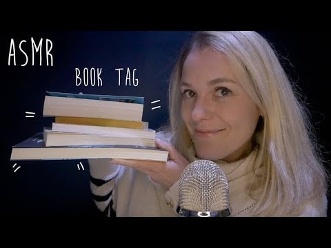 ASMR FR  📚 Book Tag de A à Z ! Chuchotement proche micro sans bonnette spécial livres !