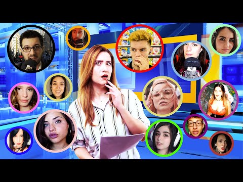 Las últimas noticias del mundo asmr | 15 Youtubers en cuarentena | ASMR Español | Asmr with Sasha