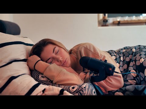 ASMR | Fall Asleep w/ Me (Soft Breathing, ASMR In Bed) 💤🌧️