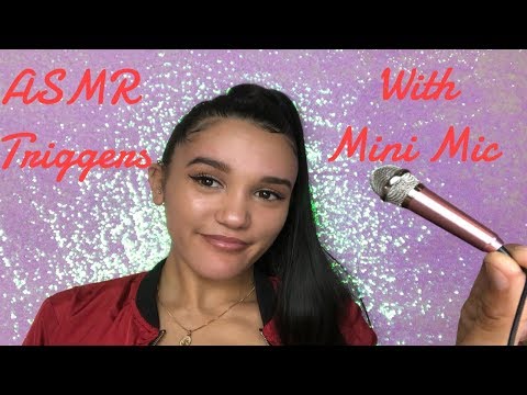 ASMR Triggers With Mini Mic😊