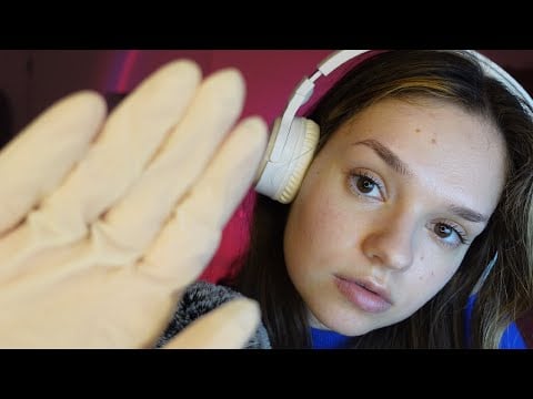 ASMR hand movements & mouth sounds