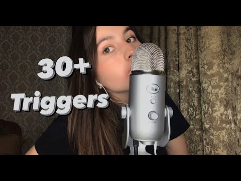 Asmr 30+ triggers in one minute/Asmr in one minute/Асмр 30+ триггеров за 1 минуту