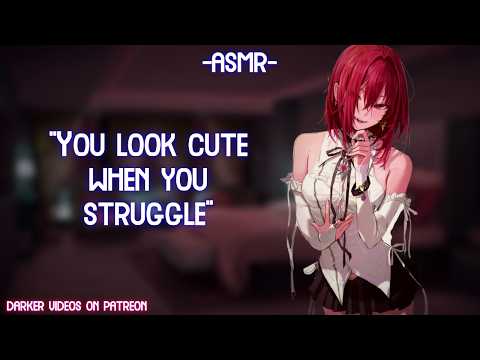 [ASMR] [ROLEPLAY] ♡dom friend likes your resistance♡ (binaural/F4A)