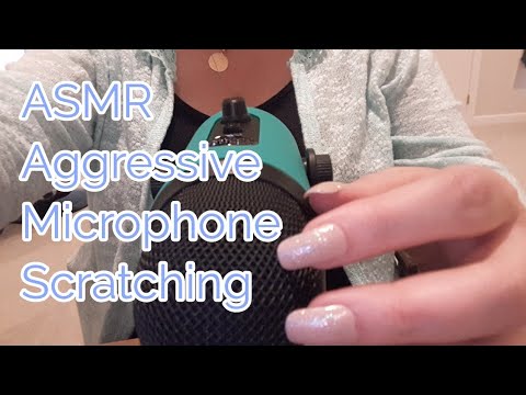 ASMR Aggressive Microphone Scratching