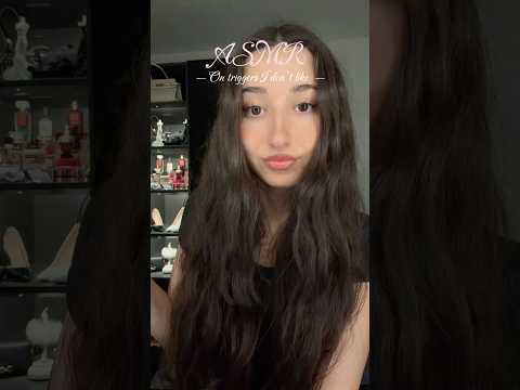 ASMR on triggers I don’t like | sleep #asmr #relax #triggersforsleep #tapping #tingles #triggertime