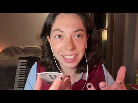 ASMR Soft Spoken Rambles / Opening World Cup Stickers ⚽️