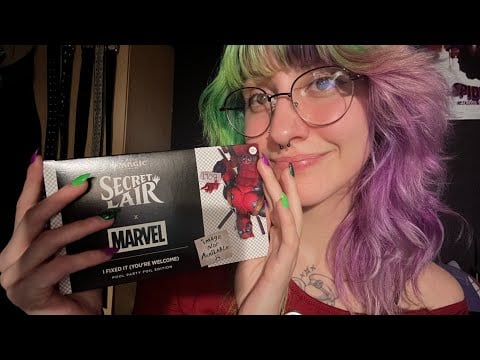 Secret lair deadpool ASMR 