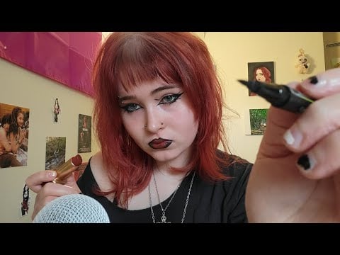 ASMR Giving You an Alternative Makeover During a Storm (soft spoken, personal attention, roleplay)