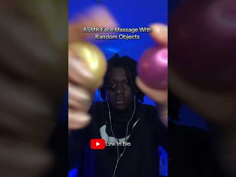 ASMR Massaging Your Face With Random Objects