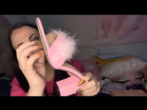 ASMR tapping haul w/ whispered rambles