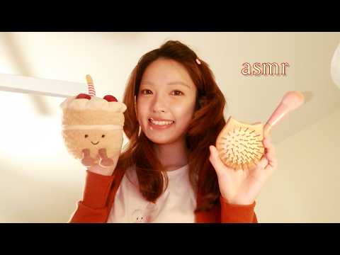 ASMR 💔 Getting You Ready After a Hard Day (makeup application, hair brushing, cheering you up)
