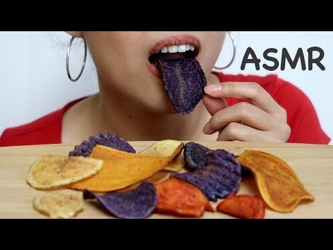 ASMR Exotic Potato Chips Eating Sounds | Extreme Crunch Mukbang | チップを食べる | comer patatas fritas