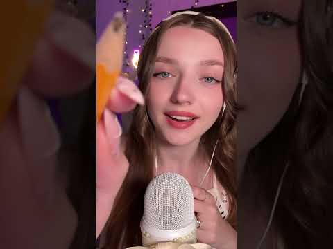 ASMR tracing your face #asmr #asmrsounds #asmrrelax #asmrtingles #asmrsleep #relax #tingles