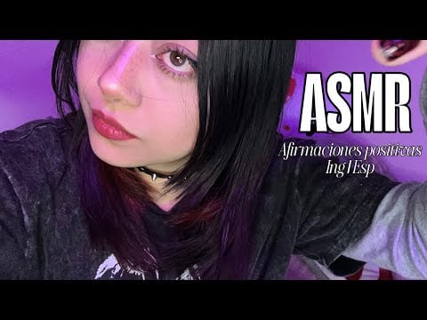 ASMR  | 🍾 FIN DE AÑO JUNTOS | ⭐️ TU NOVIA TE SUSURRA AFIRMACIONES POSITIVAS EN INGLÉS Y ESPAÑOL⭐️ 