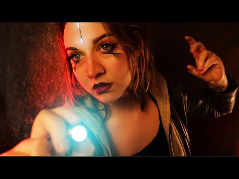 ASMR / Cyberpunk Full Body Checkup & Fixing You (Focus test, Measuring, Repairing, etc)