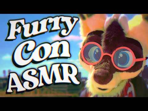 Furry ASMR | Helping you sleep at a furry con! ✨ (soft spoken, pets, guided breathing, sniffs)