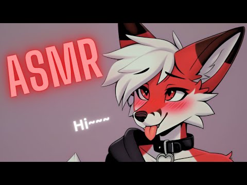 [Furry ASMR] Cute Pet Licks Your Ears.