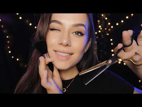 АСМР Я твой личный парикмахер 😊 ✂️| АСМР в БАРБЕРШОПЕ | АСМР Расслабляющий СПА головы 🤤