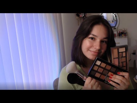 ASMR / I do your makeup! / for sleep and relaxation [layered sounds]