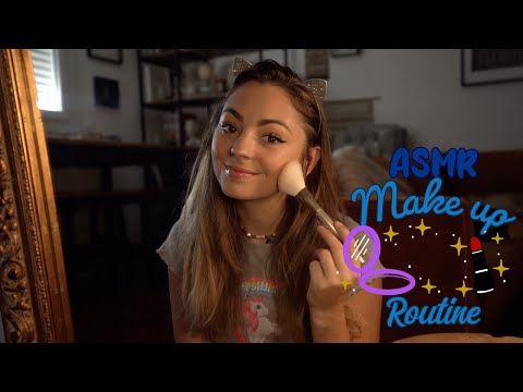 ♡ ASMR  - Je me maquille/ Makeup Routine♡