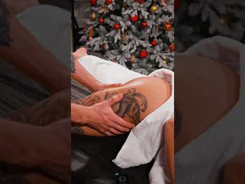 Roxy’s relaxing oil thigh massage #asmrsounds