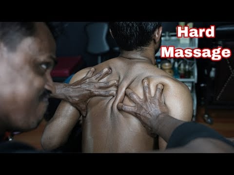 No More Back Pain For This Amazing Deep Back Massage ASMR | Neck Cracking Head And Back Massage ASMR