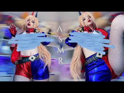 ♡ ASMR Power x Harley Quinn Scratching Cloth & Pantyhose ♡
