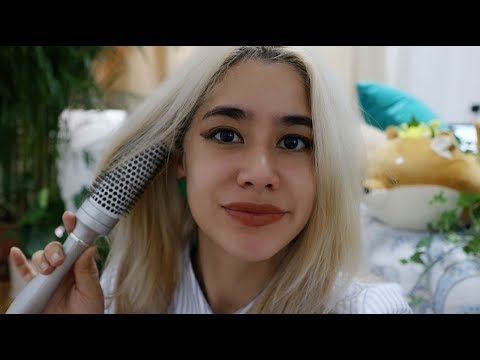 [ASMR] Hair Brushing + Rambling about China