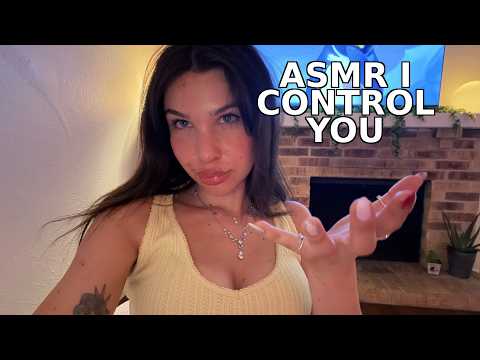 ASMR I CONTROL YOU (hypnosis, personal attention, whispering)