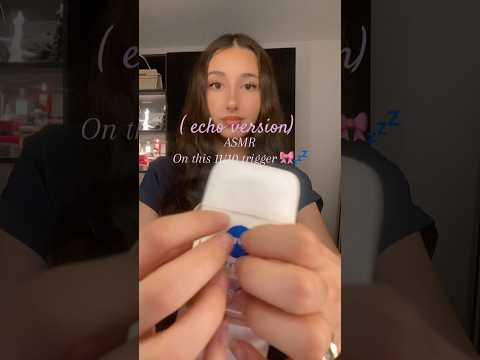 Asmr for sleep ( echo)  🎀💤 ( tapping & scratching) #asmr #sleep #relax #scratching #girly #tingles