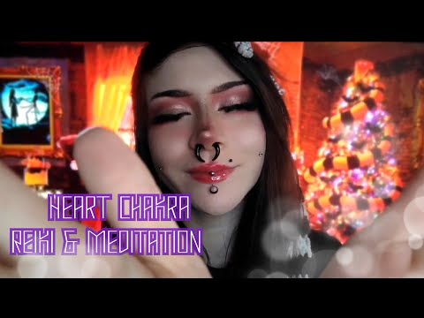 ASMR Reiki | Heart Chakra Opening/ Activation Meditation & Reiki ❤️🎁