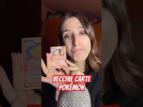 Le mie vecchie carte Pokémon! 🥹 #asmrita #pokemoncards #pokemonshorts