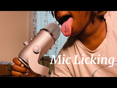 ASMR Mic Licking (Intense Mouth Sounds)