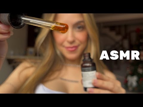 ASMR Skincare Natalino ✨ Deixe sua pele pronta para a noite mais mágica do ano 🎄