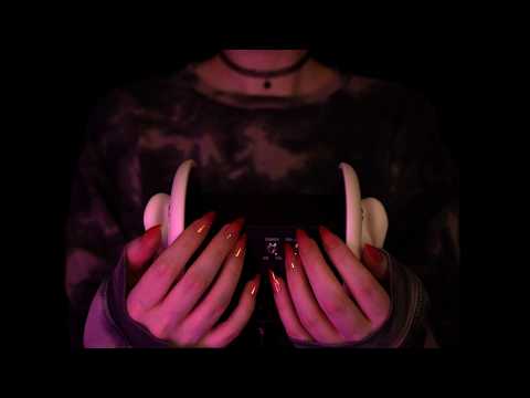 ASMR | "shh, go to sleep" sensitive ear attention & soft whispering - rain ambience