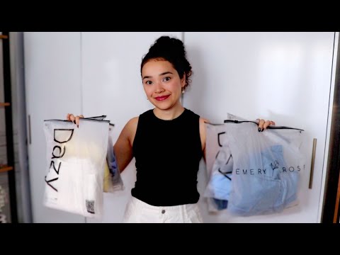 ASMR Experimentando Roupas (SHEIN) e conversando bem baixinho