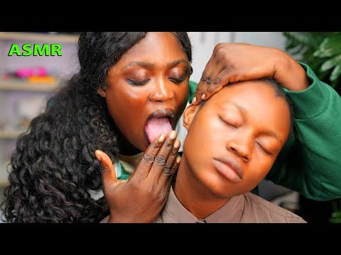 ASMR Fake Spit Painting, Cornrow Indian Head Massage, Deep Scalp Scratching for ultimate sleep 