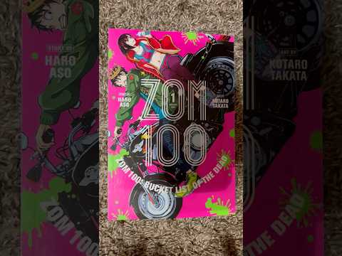 ASMR Tapping On Zom 100: Bucket List Of The Dead (No Talking) #ASMR #Shorts