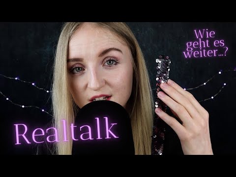 ASMR | Veränderungen auf meinem Kanal ... Wie geht es weiter? | REALTALK